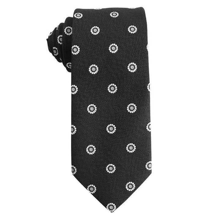 Herren Schwarz-Weiß Serie Abendkleid Accessoires Krawatte