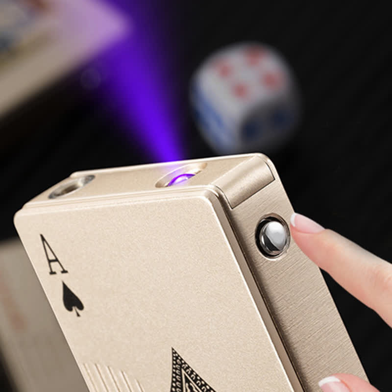 Pokerkarten Personalisierte Nachfüllbare Butan-Feuerzeug mit Individuellem Design