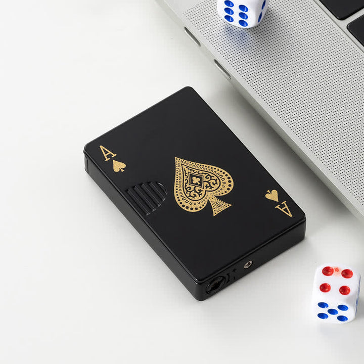 Pokerkarten Personalisierte Nachfüllbare Butan-Feuerzeug mit Individuellem Design