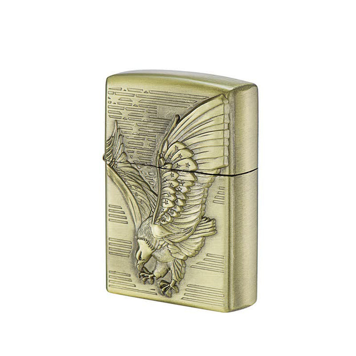 Soaring Eagle Bronze Nachfüllbares Petroleumfeuerzeug