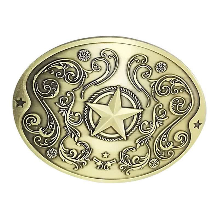 Herren DIY Western Star Kreativer Bierhalter Schnalle Ledergürtel