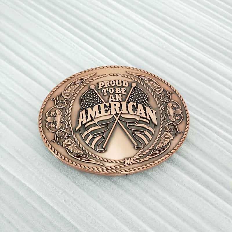 DIY-Ledergürtel für Herren mit zwei amerikanischen Flaggen, kreativer Bierhalter-Schnalle