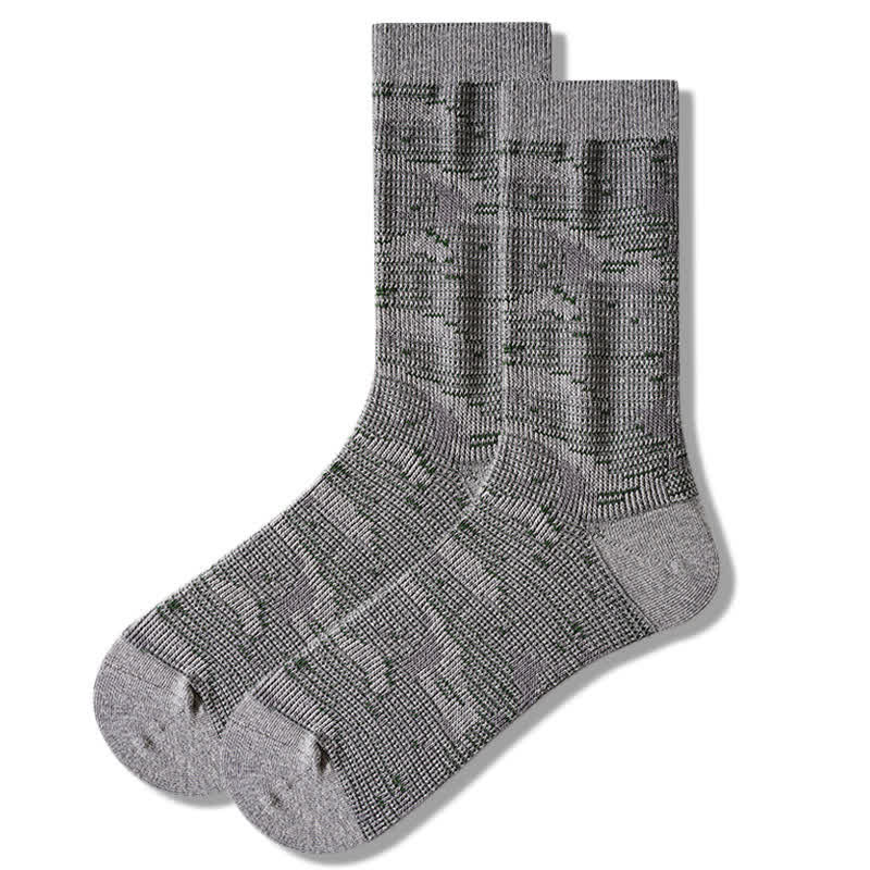 Crew-Socken aus Baumwolle in verschiedenen Farben im Freizeitstil