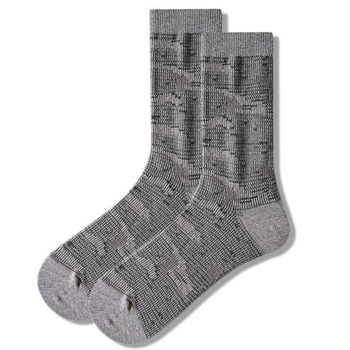 Crew-Socken aus Baumwolle in verschiedenen Farben im Freizeitstil