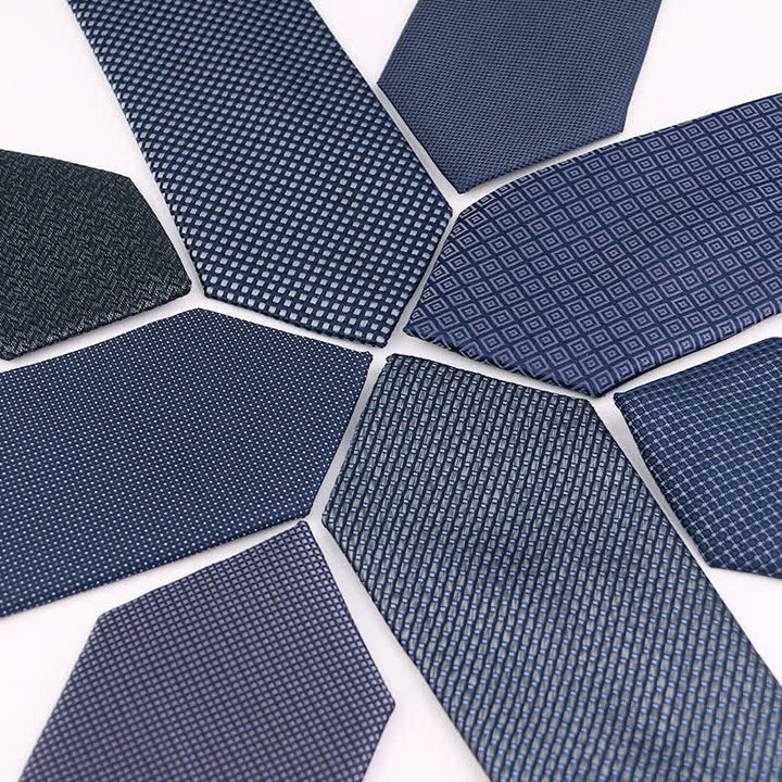 Business-Krawatte für Herren der Advanced Navy Blue Series