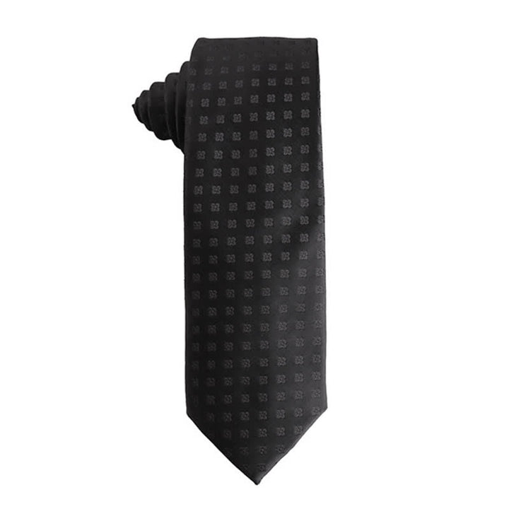 Formelle Business-Krawatte „Noble Black Series“ für Herren