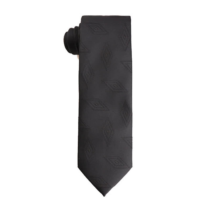 Formelle Business-Krawatte „Noble Black Series“ für Herren