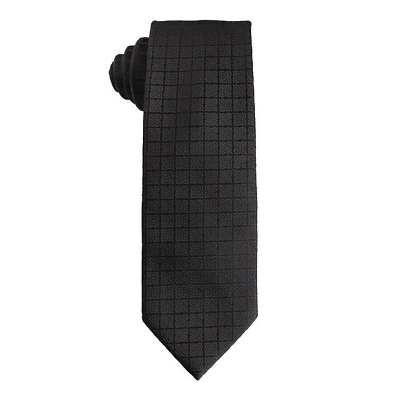 Formelle Business-Krawatte „Noble Black Series“ für Herren