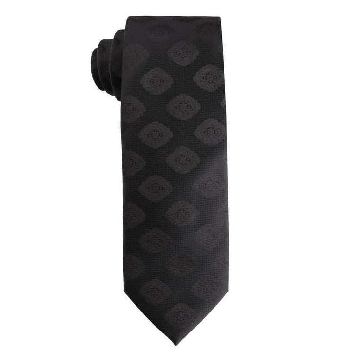 Formelle Business-Krawatte „Noble Black Series“ für Herren