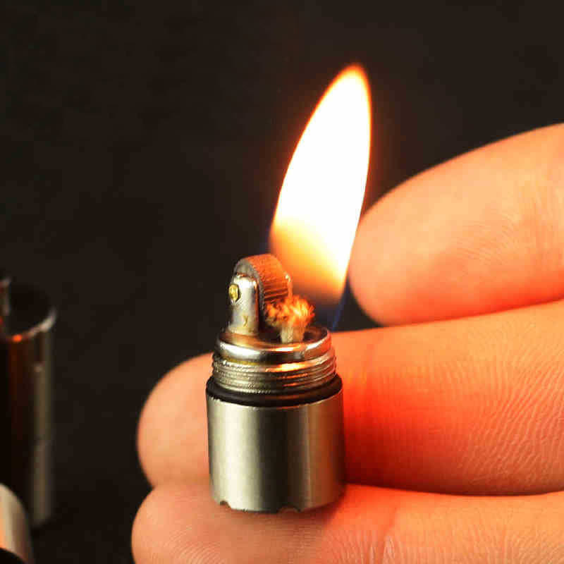 Mini Kapsel Tragbares Nachfüll-Kerosinfeuerzeug