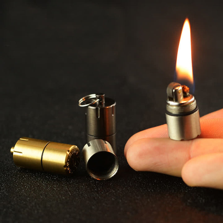 Mini Kapsel Tragbares Nachfüll-Kerosinfeuerzeug