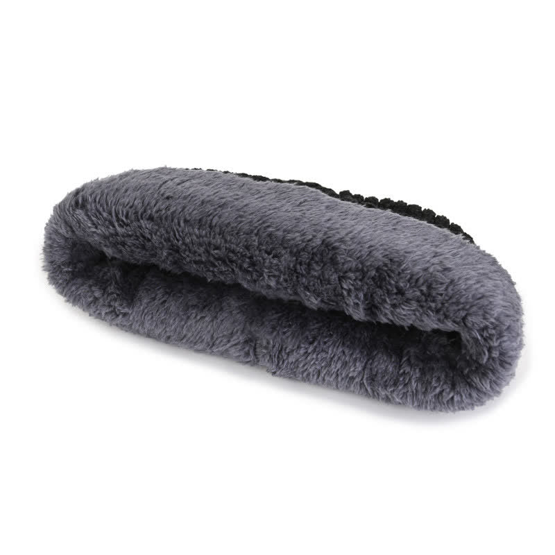 Dicke Fleece-Winter-Mütze mit atmungsaktiver Strickmütze