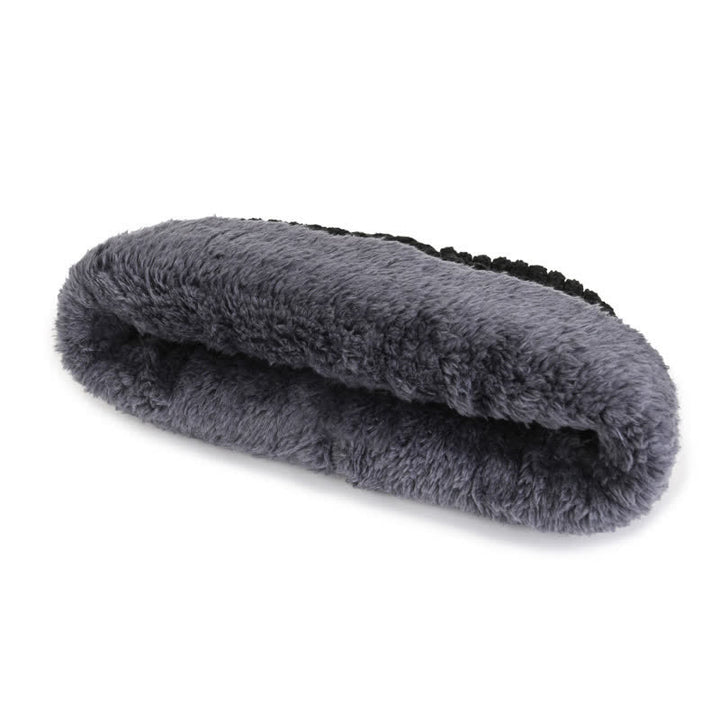 Dicke Fleece-Winter-Mütze mit atmungsaktiver Strickmütze