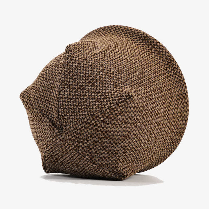 Lässige, dehnbare Beanie-Strickmütze ohne Krempe