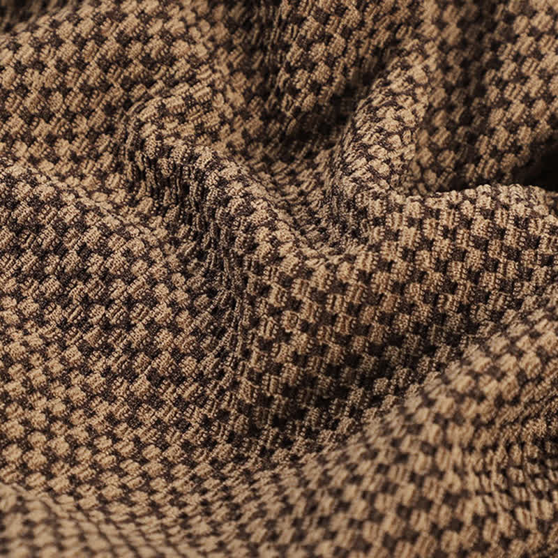 Lässige, dehnbare Beanie-Strickmütze ohne Krempe