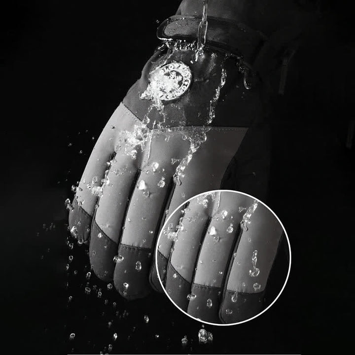 Wasserdichte Outdoor-Skihandschuhe mit Fleecefutter