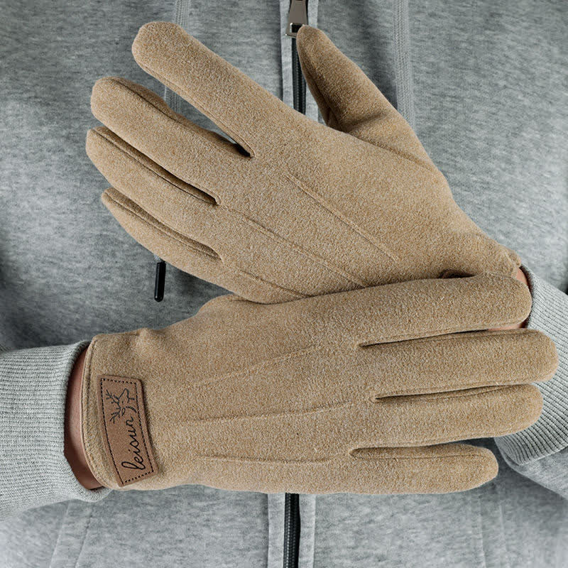 Rutschfeste Touchscreen-Winterhandschuhe mit Vollfinger