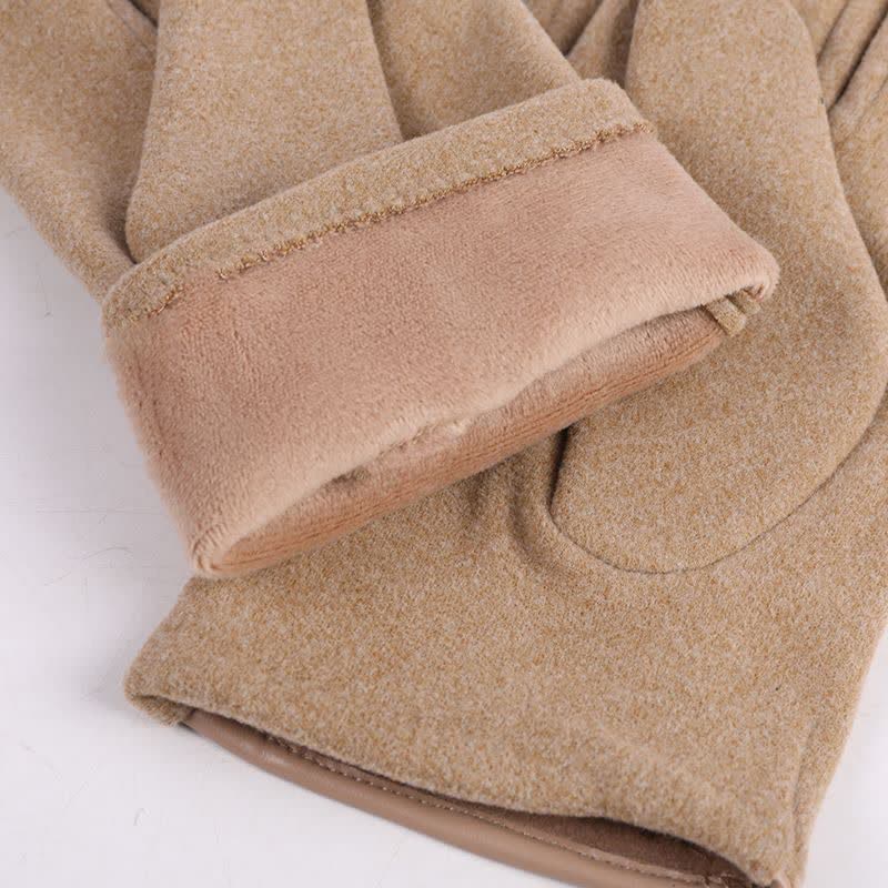 Rutschfeste Touchscreen-Winterhandschuhe mit Vollfinger