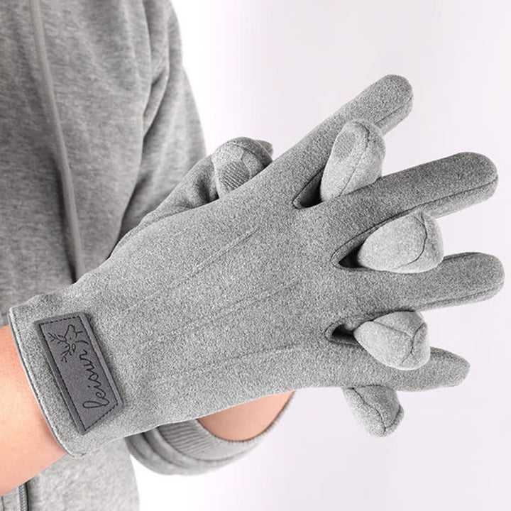 Rutschfeste Touchscreen-Winterhandschuhe mit Vollfinger