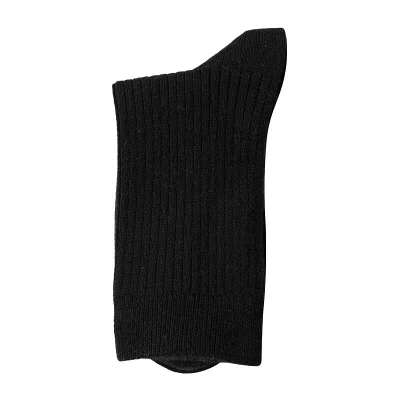 Bequeme, atmungsaktive Crew-Socken in einfarbiger Optik für Herren