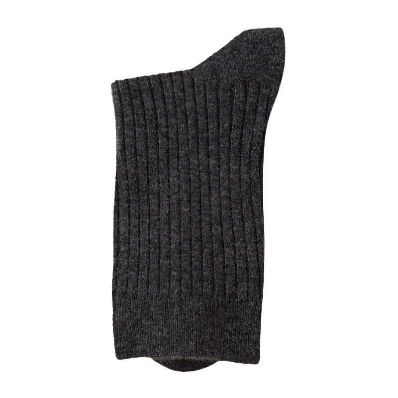 Bequeme, atmungsaktive Crew-Socken in einfarbiger Optik für Herren