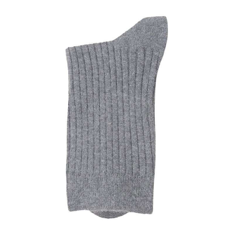 Bequeme, atmungsaktive Crew-Socken in einfarbiger Optik für Herren