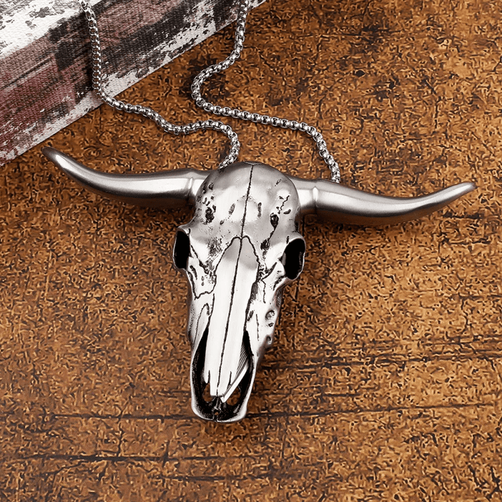 Longhorn Bull Head Multifunktions-EDC-Werkzeuganhänger-Gürtelschnalle - image 8