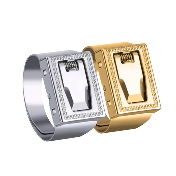Multifunktionaler, versteckter Klingenverstellring - Gold (1 Stück) - image 0