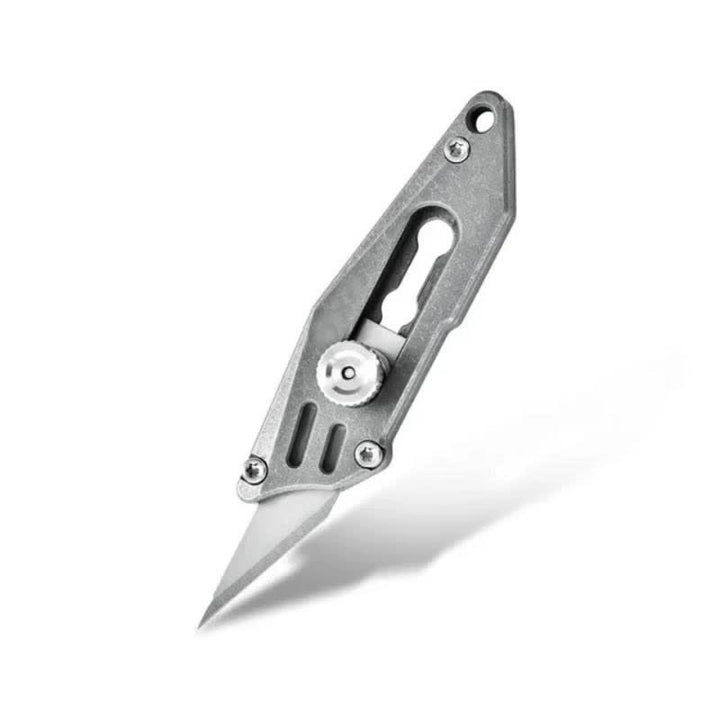 Push-Taschenmesser Tragbarer Unboxing Cutter Schlüsselanhänger