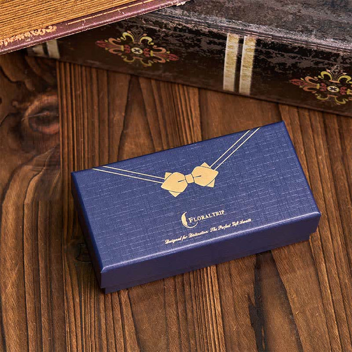 Luxuriöse Holzgeschenkbox