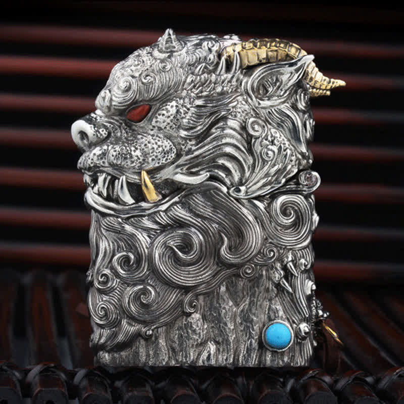 Nachfüllbares Petroleumfeuerzeug „Mythical Dragon Beast“