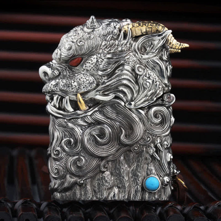 Nachfüllbares Petroleumfeuerzeug „Mythical Dragon Beast“