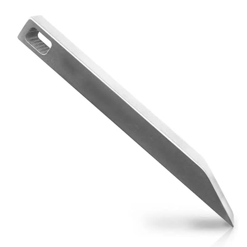 Mini EDC Stemmeisen Werkzeug Heavy Duty Schlüsselanhänger - Silber - image 1