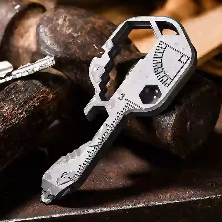 Mini Utility 11 in 1 Schlüsselförmiger Schlüsselanhänger für gängige Werkzeuge - image 9