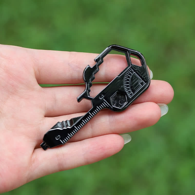 Mini Utility 11 in 1 Schlüsselförmiger Schlüsselanhänger für gängige Werkzeuge - image 14