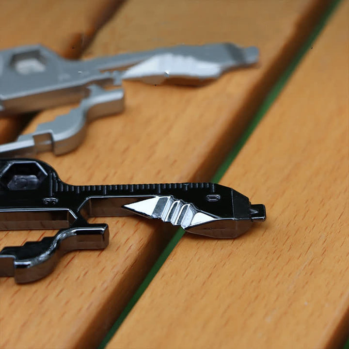 Mini Utility 11 in 1 Schlüsselförmiger Schlüsselanhänger für gängige Werkzeuge - image 12