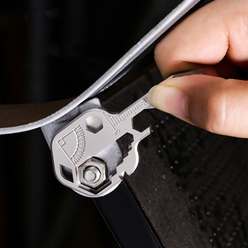 Mini Utility 11 in 1 Schlüsselförmiger Schlüsselanhänger für gängige Werkzeuge - image 7