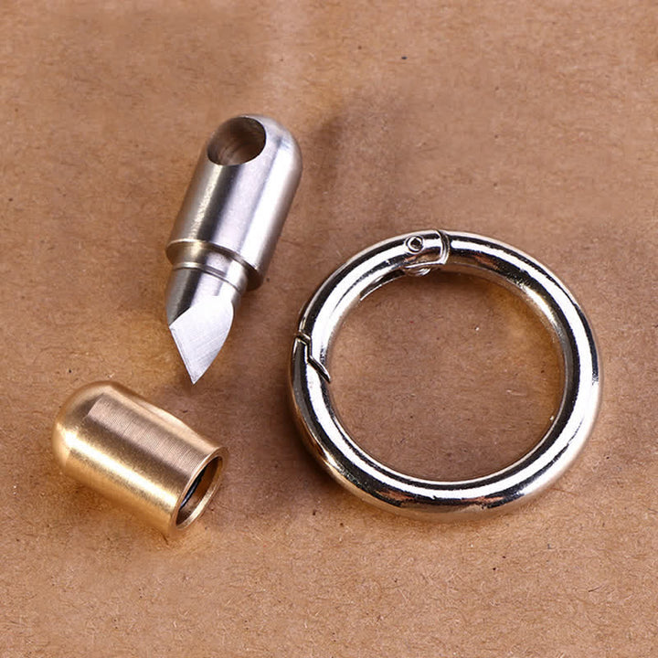 Mini-Kapseltaschen-Auspackschneider-Schlüsselanhänger