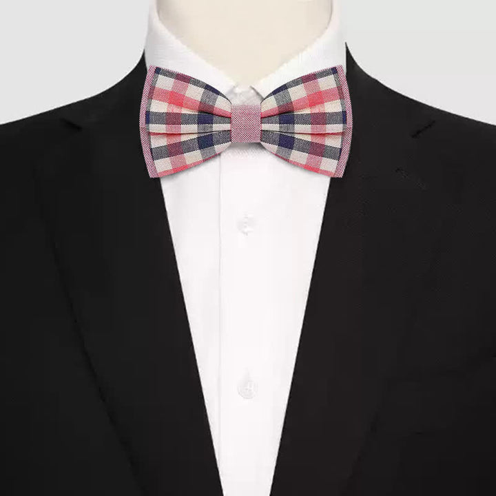 Fliege mit Karomuster „Simply Classy“ für Herren