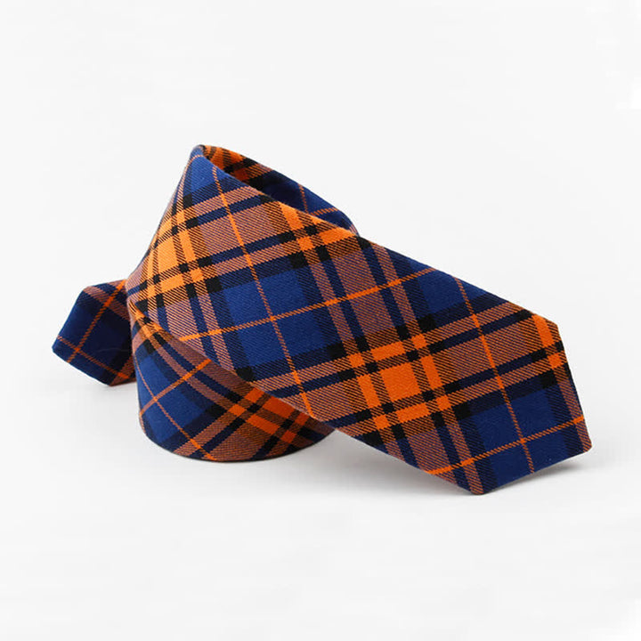 Trendy Herren Fliege mit Karomuster, Taschentuch, Krawatte