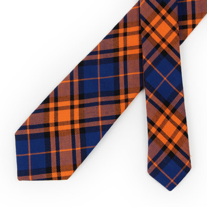 Trendy Herren Fliege mit Karomuster, Taschentuch, Krawatte