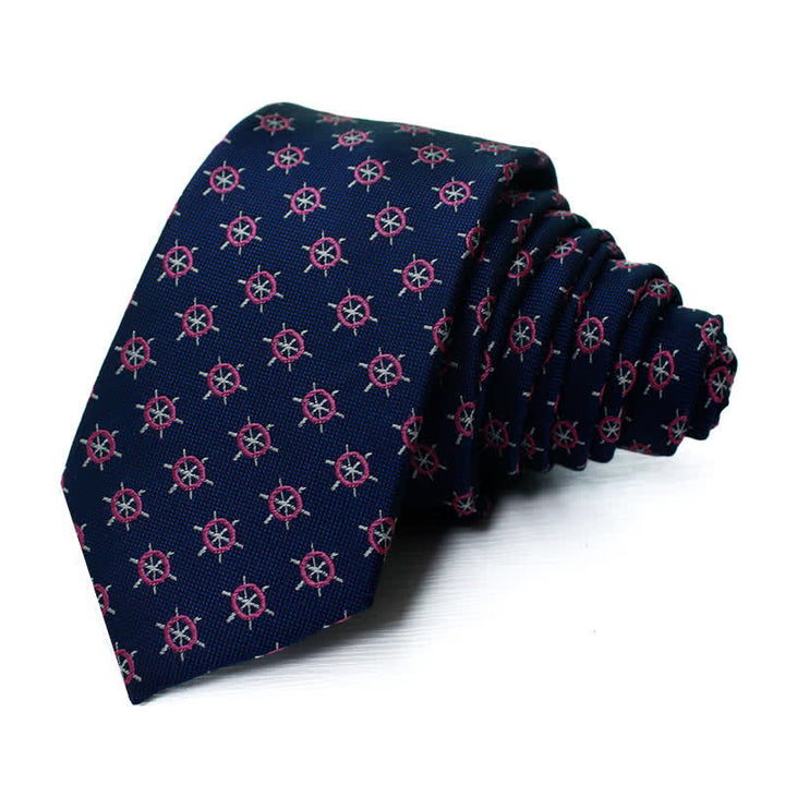 Krawatte mit Rudermotiven für Herren
