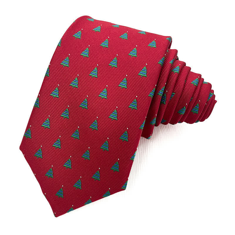 Lustige Weihnachtskrawatte für Herren mit Weihnachtsmannmotiven - Stil Nr. 10 - image 9