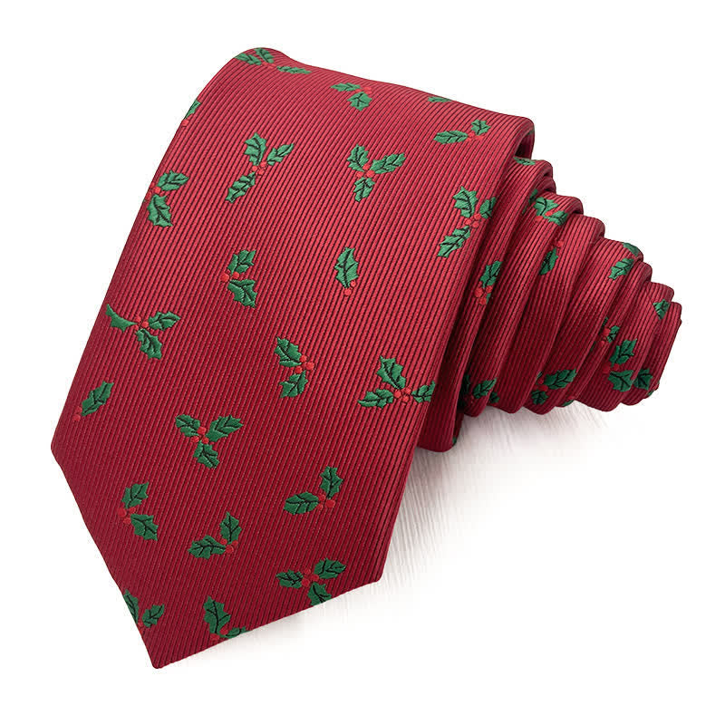 Lustige Weihnachtskrawatte für Herren mit Weihnachtsmannmotiven - Stil Nr. 7 - image 6
