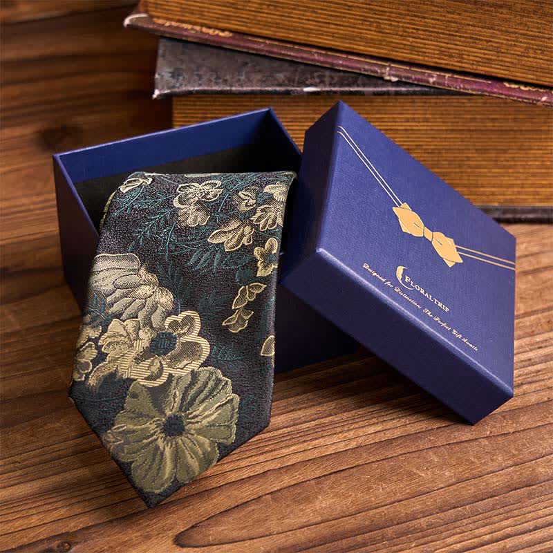 2Stk./ 3Stk. Krawatten Einstecktuch Set Exquisite Verpackung Box