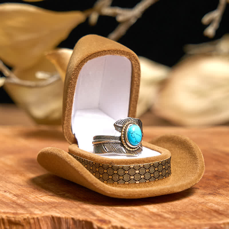 DIY-Set mit verstecktem Messer, Gürtelschnalle, türkisfarbener Federkette und Ring - image 8