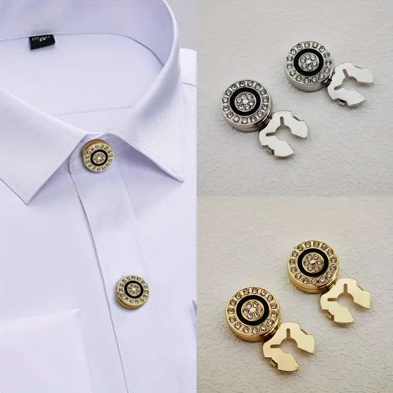 Herren-Manschettenknöpfe, 1 Paar, originelles, aufsteckbares, elegantes Knopfabdeckungs-Set - image 6