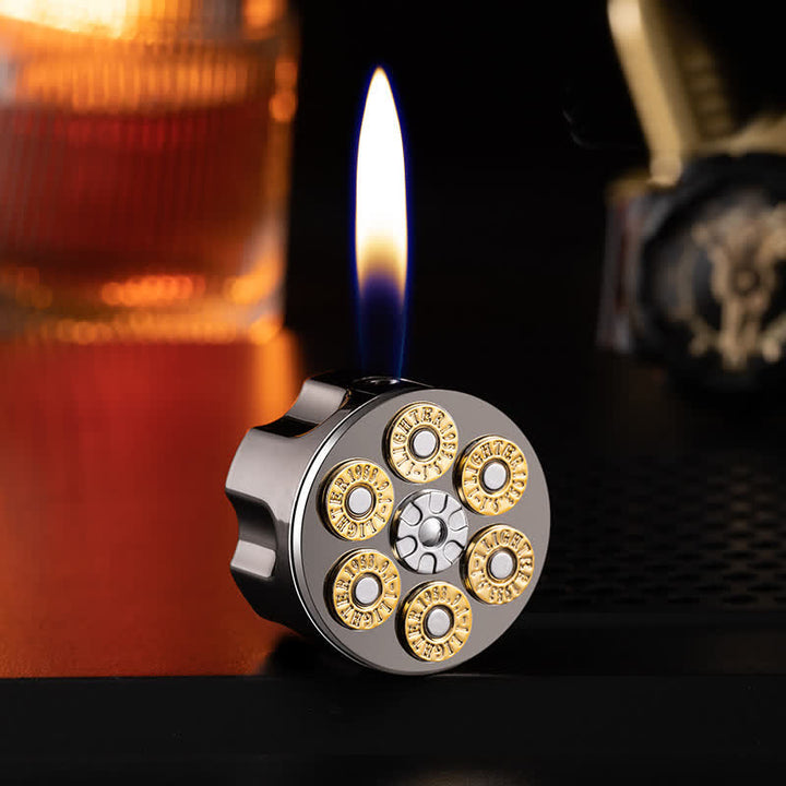 Kreatives nachfüllbares Butanfeuerzeug in Bullet-Magazin-Form