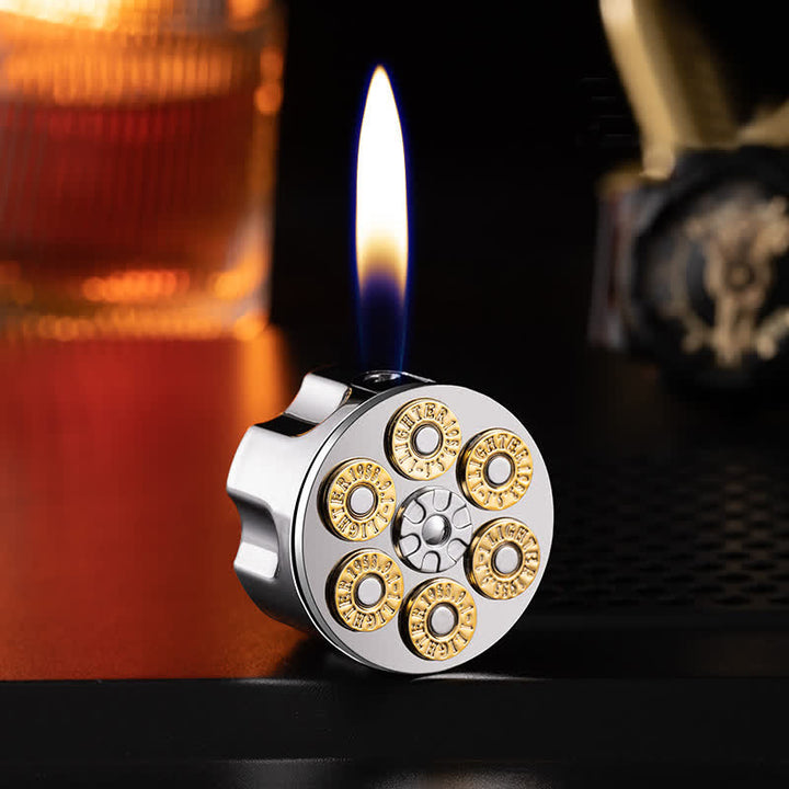 Kreatives nachfüllbares Butanfeuerzeug in Bullet-Magazin-Form