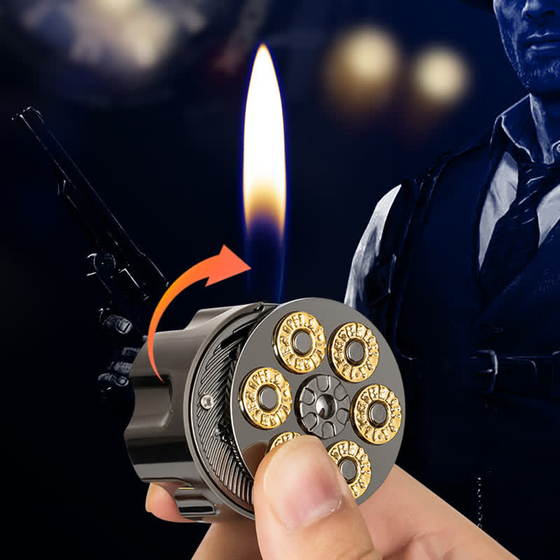 Kreatives nachfüllbares Butanfeuerzeug in Bullet-Magazin-Form